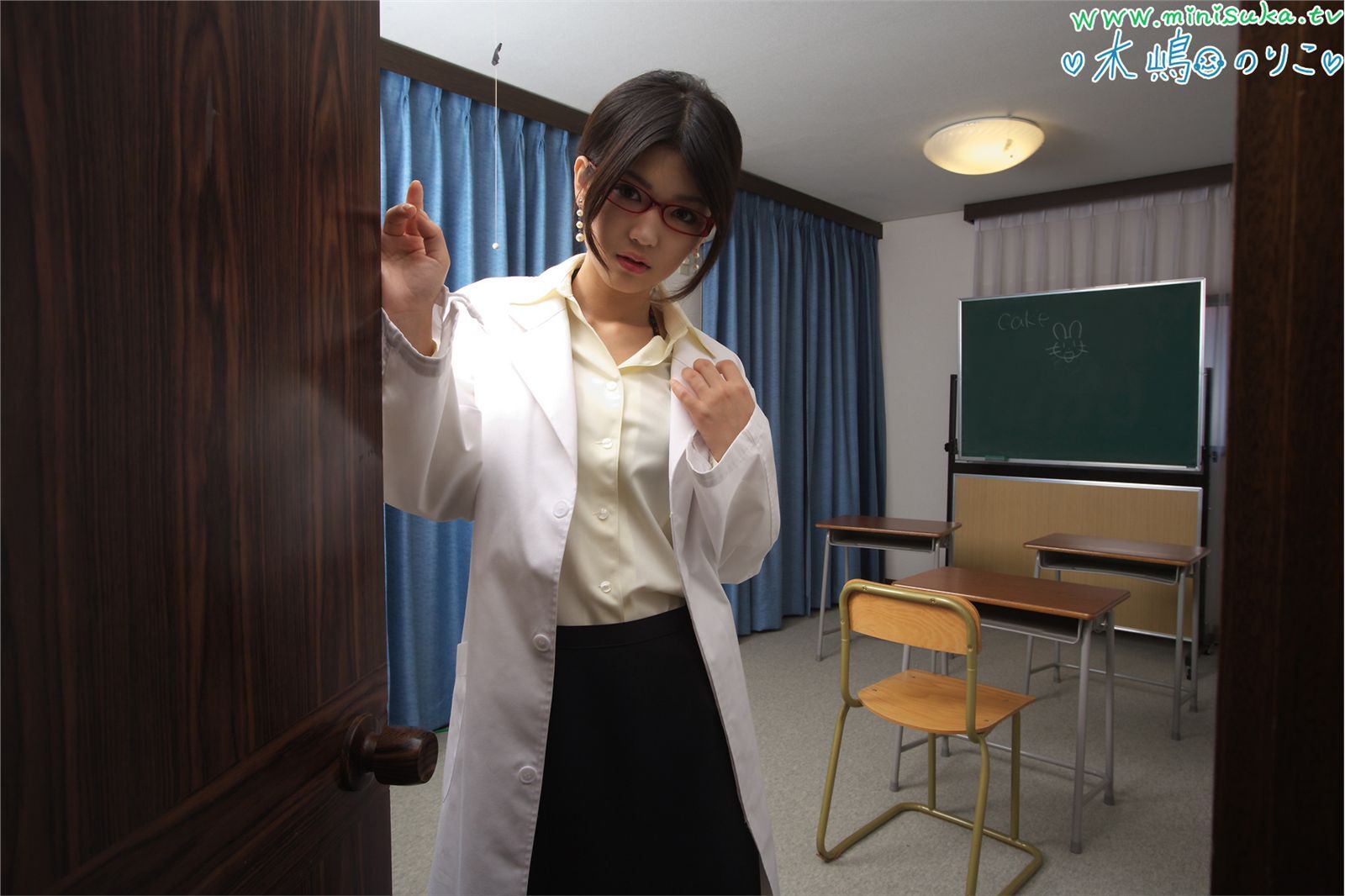KIJIMA Norio Minisuka. TV High school girl